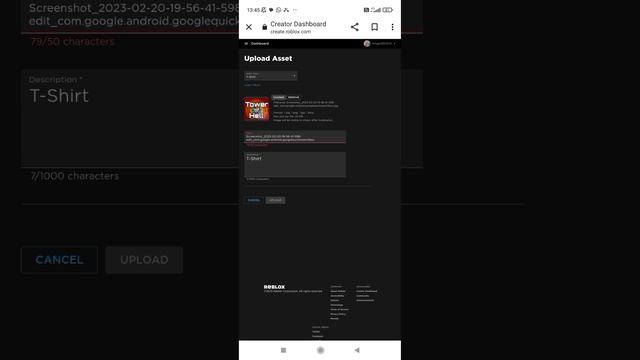 тутор как сделать свою T-shirt Roblox смотреть онлайн
