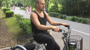 Трехколесный электрический велосипед для взрослых Doonkan Trike 24 модель 2019