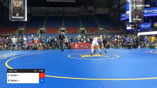 138 Lbs Rnd Of 64 Zoey Smith Kentucky Vs Brooke Seber Oregon смотреть онлайн