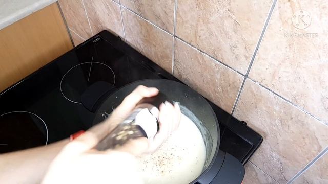 сырный крем-суп/Соус Песто/ сырный суп с Моцареллой и Филадельфией. смотреть онлайн