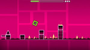 geometry dash пытаюсь пройти back on track))