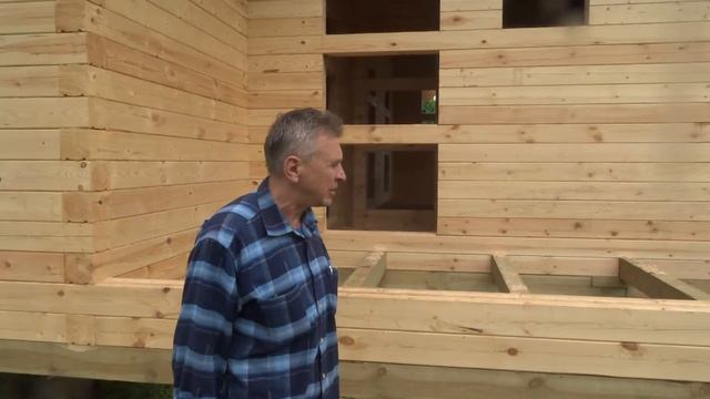 Видеоотзыв о строительстве дома компания Древ Сектор смотреть онлайн