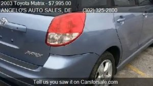 2003 Toyota Matrix XR 2WD for sale in New Castle, DE 19720 a