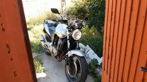 Honda CBF 500. Замена рулевых подшипников. 140 не идет, пришлось ехать 170
