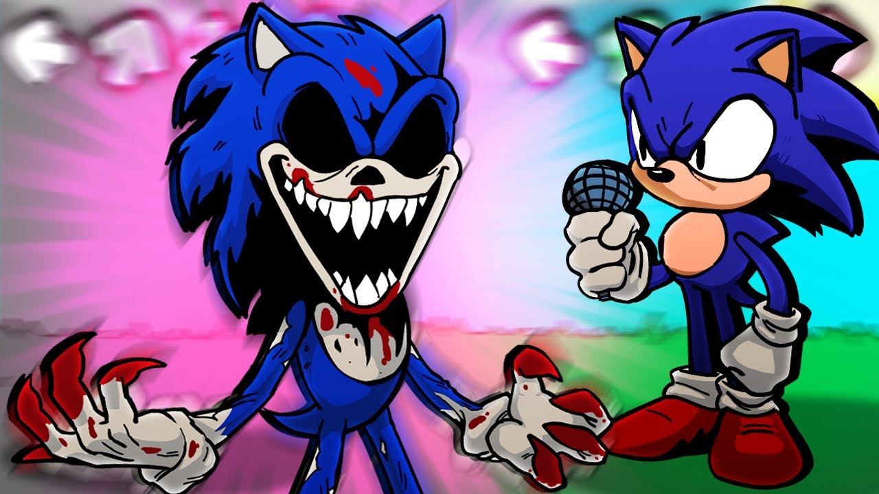 Картинки sonic exe friday night funkin