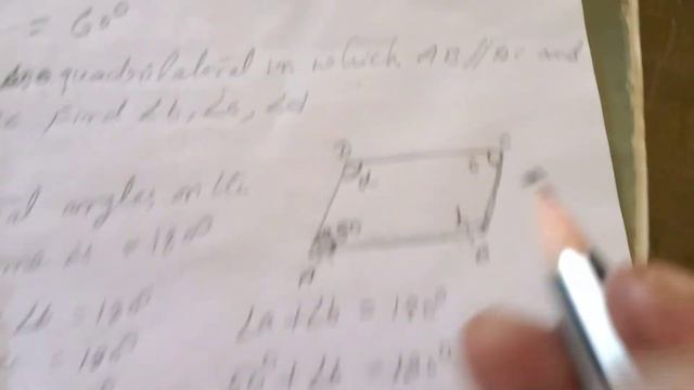 ABCD is a quadrilateral in which AB//DC and AD//BC. Find angle a, angle b, angle c смотреть онлайн