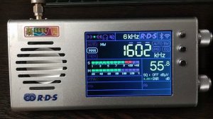 1602 kHz TEF6686 after mods 17:48UTC 21-DEC-2022