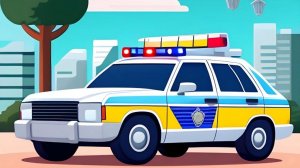 Мультики для детей , сказки на ночь Полицейская Звезда: Скоро на Помощь в Мире Машинок