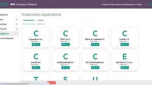 HPE Ezmeral Container Platform - Application deployment