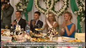 Брат читает РЭП сестре на свадьбе