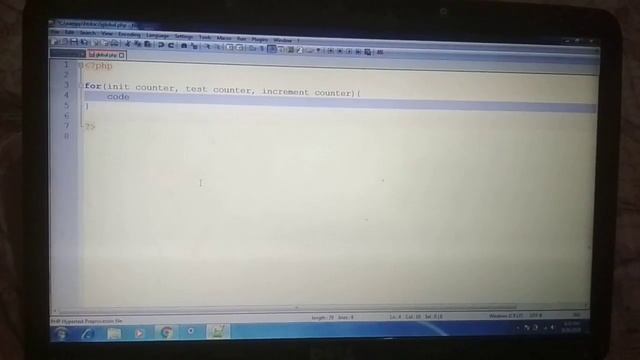 For and foreach loop : Php tutorial смотреть онлайн