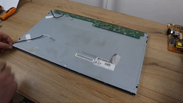 Ремонт подсветки монитора LG W2346 смотреть онлайн