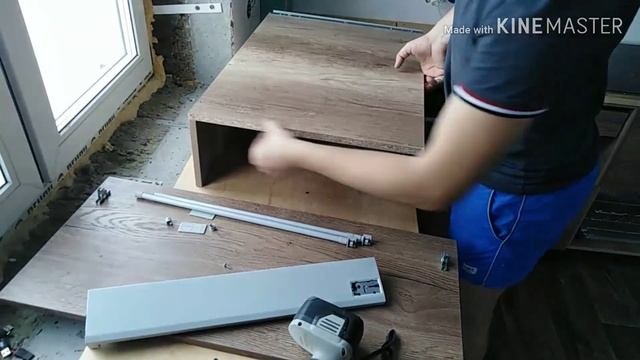 Кухня своими руками. Часть 2. Сборка ящиков. TEN. Самые простые выдвижные ящики. смотреть онлайн