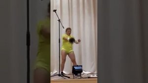 Соревнования по ГО в Лунинце. Номер художественной самодеятельности