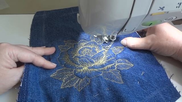 Стеганая роза с эффектом 3D. смотреть онлайн