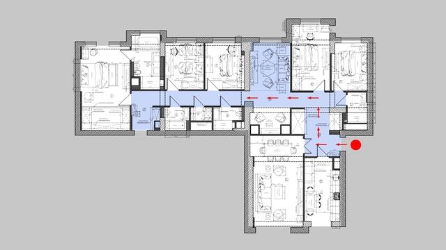 КВАРТИРА В СТИЛЕ АР - ДЕКО. смотреть онлайн