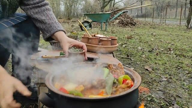 Куриный Соус Из Деревенской Колбасы Азербайджанская Кухня Деревенская Кухня  Рецепты