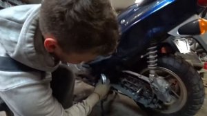 Suzuki Avenis 150 Honda Joker будни мастерской