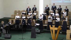 "Тысячи звёзд зажигает рука Твоя,Господи".(Верую!)./Хор 2 МЦ ЕХБ/