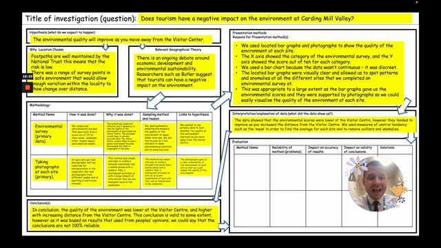 Paper 3 GCSE Geography AQA Fieldwork Walk Through and Write UP - OMG Revision 9-1. смотреть онлайн