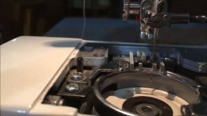 Регулировка автоматической петли на машине janome My Excel W23U