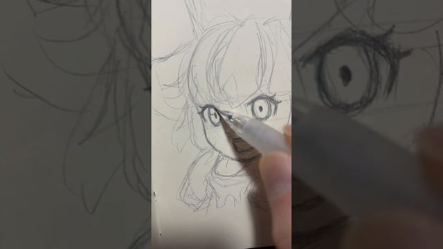 Pitch-Dark Hook the Great! 💕- Honkai Star Rail Sketch Sounds #Art #Asmr