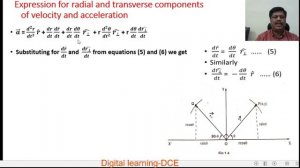 I B.Sc, I Sem, Radial and Transverse components of Velocity and Acceleration