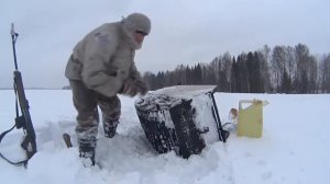 ЗАБИЛО ГУСЯНКУ НА МОТОБУКИРОВЩИКЕ/ЕДЕМ БЕЗ КОРЫТА