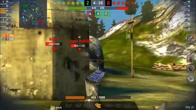 Gameplay #45 WoT Blitz - Škoda T45 Heavy Tank смотреть онлайн