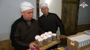 Военные пекари группировки войск Днепр испекли куличи
