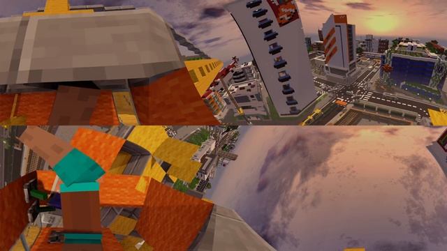 Quarantine in 360° - Minecraft Animation [VR] 4K Video смотреть онлайн