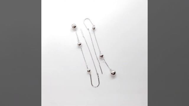 Серьги-цепочки JEMERALD 16105-132-530 смотреть онлайн