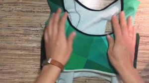 Как сшить топ для фитнеса (спортивный бюстгальтер). Пошаговый МК+выкройка