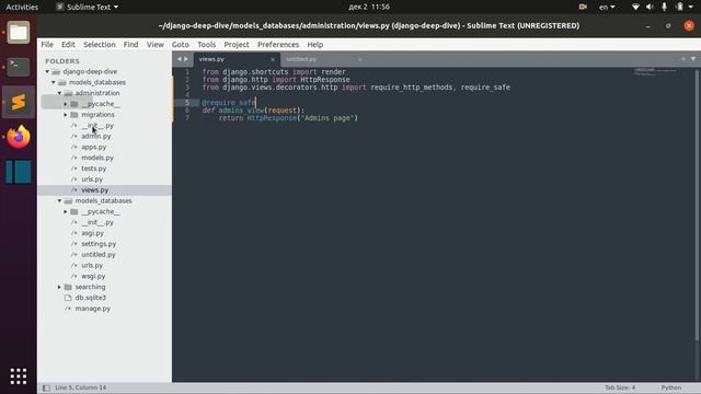 Django Full Course - 10.1 - Writing views. Decorators