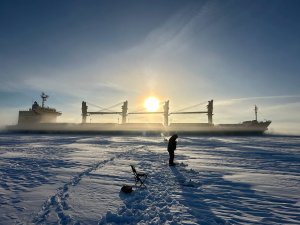 Клёв Корюшки в мороз -20 градусов. Кронштадт, Финский залив, Шпунты.