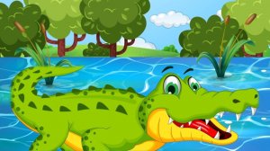 Загадки Детям про Животных -  Крокодил
