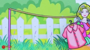 Бумажные Куклы Одеваются - Конкурс Нарядов Розового Кота И Синей Собаки - Barbie Story & Crafts