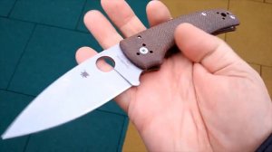 Spyderco Shaman C229 (replica) micarta
