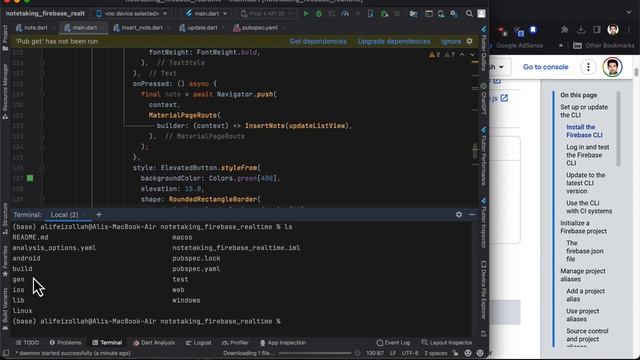 Connect A Flutter App to the Firebase: The Flutter Way