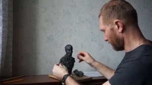 Урок 1. Основная часть: лепка бюста и головы. Мини-курс по лепке