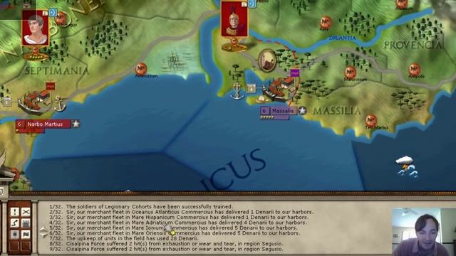 Alea Jacta Est - Tutorial 11 - Sieges and Recruitment смотреть онлайн