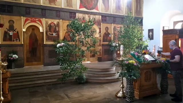 День Святаго Духа. Вечернее богослужение смотреть онлайн