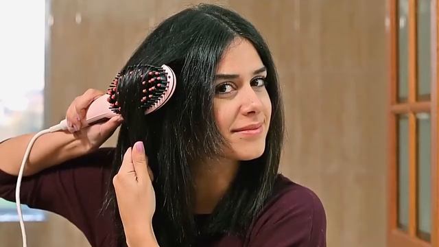 Электрический выпрямитель-расческа Fast Hair Streightener HQT-906. Расческа с выпрямителем смотреть онлайн