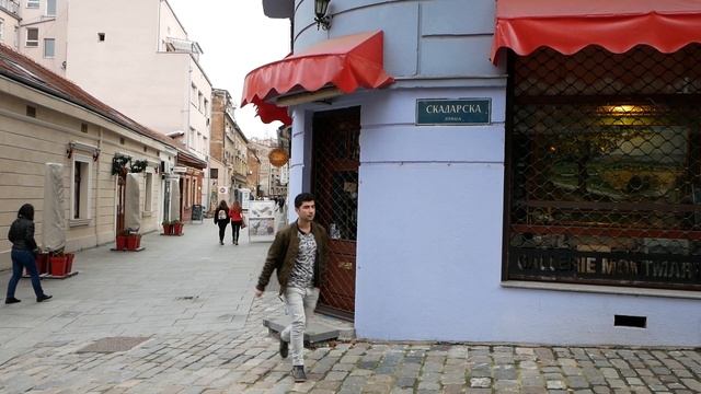 Белград, Старый Город // пешеходная улица, Площадь Республики, Скадарлия
