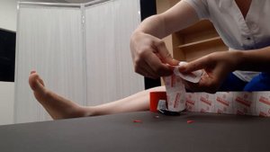 Тейпирование при пяточной шпоре/плантарный фасциит/Taping plantar fasciitis