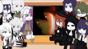 bsd react to dazai  as the book | bsd theory