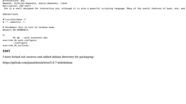After creating a .deb: dpkg:warning while removing, directory /usr/local/bin not empty so not... смотреть онлайн