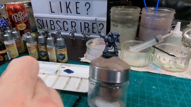 Let's Paint a Miniature: s2. 40k Spacewolves - Slap Chop / Speedpaint