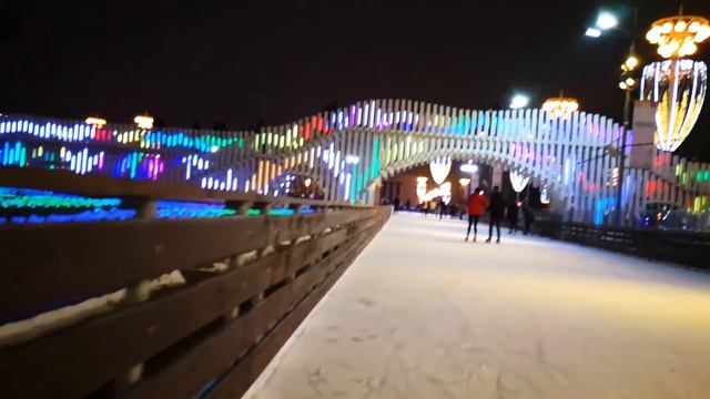 Открытие катка на ВДНХ