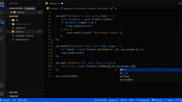 MERN Stack Project Part 27 - API For Get Single Product | React & Node js Project | #mernstack